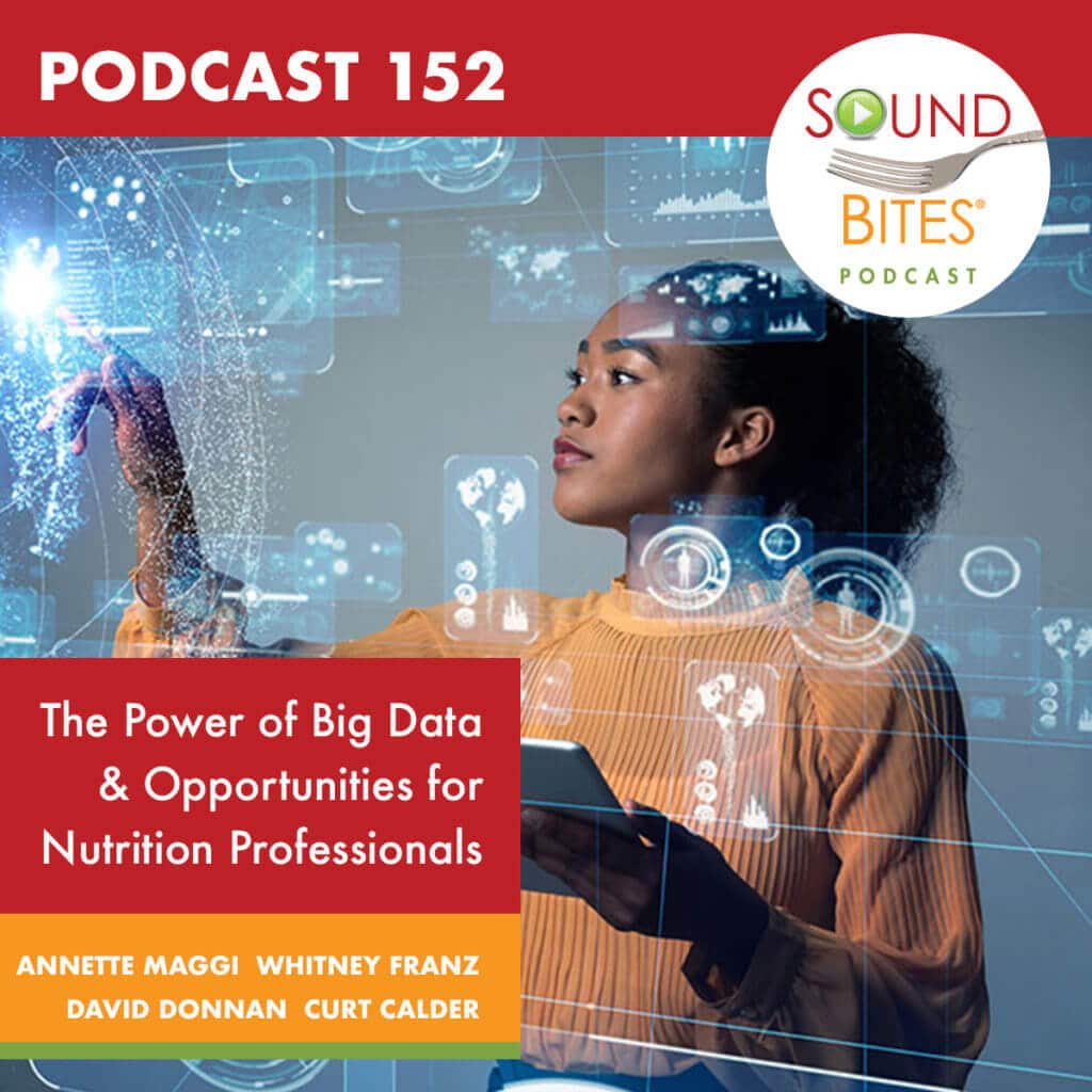 Sound Bites Podcast® 152: The Power of Big Data and Opportunities for Nutrition Professionals